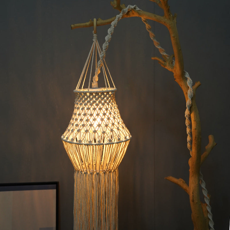 Macramé Pendant Light Shade Kalsten