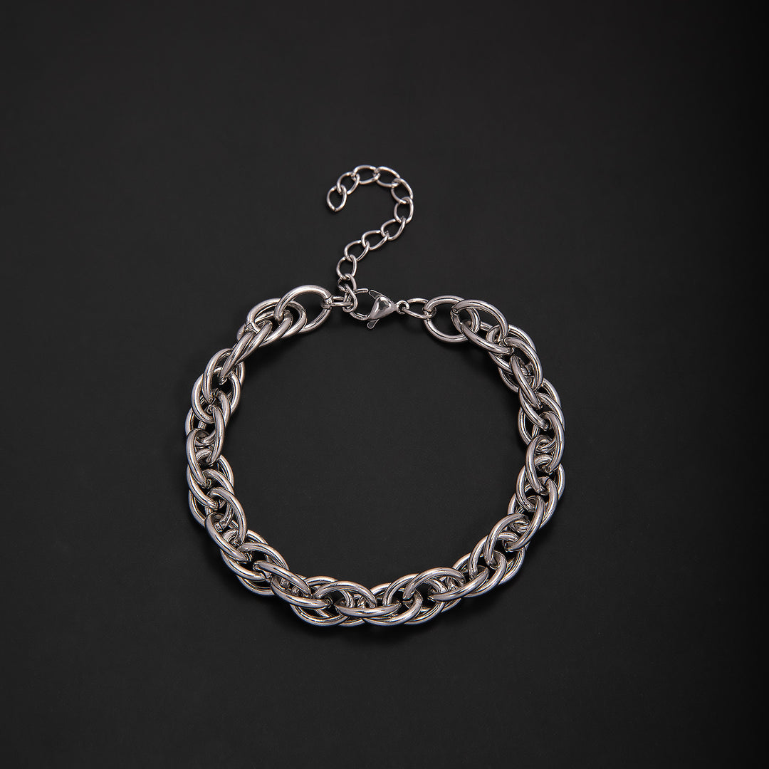 Interlaced Metal Link Bracelet Kalsten
