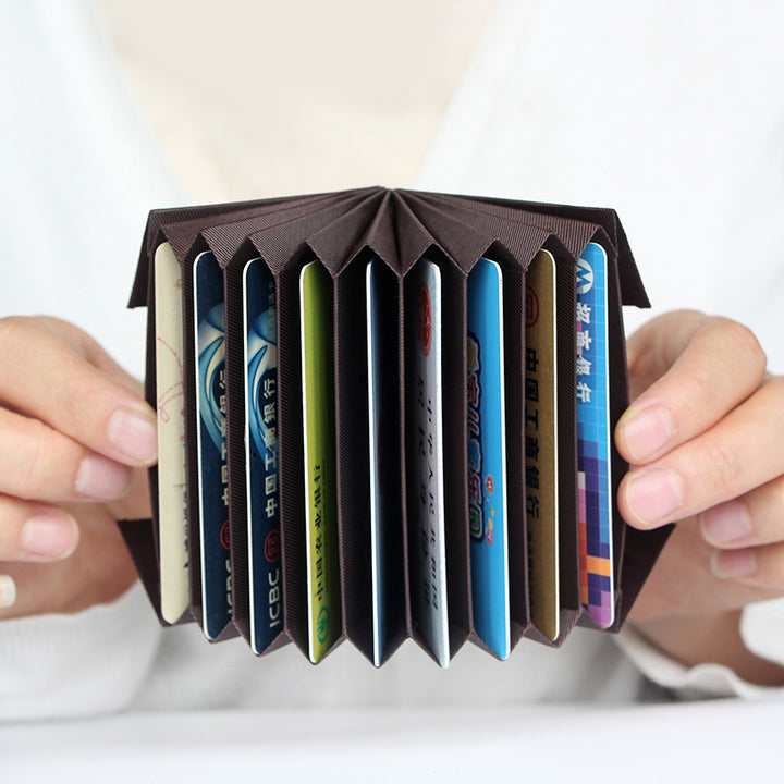Multi-Compartment Card Organizer