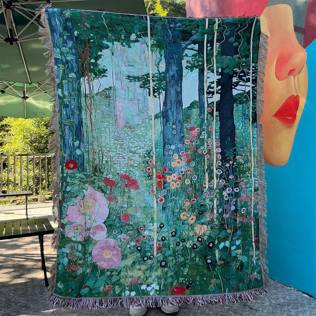 Artistic Graphic Throw Blanket