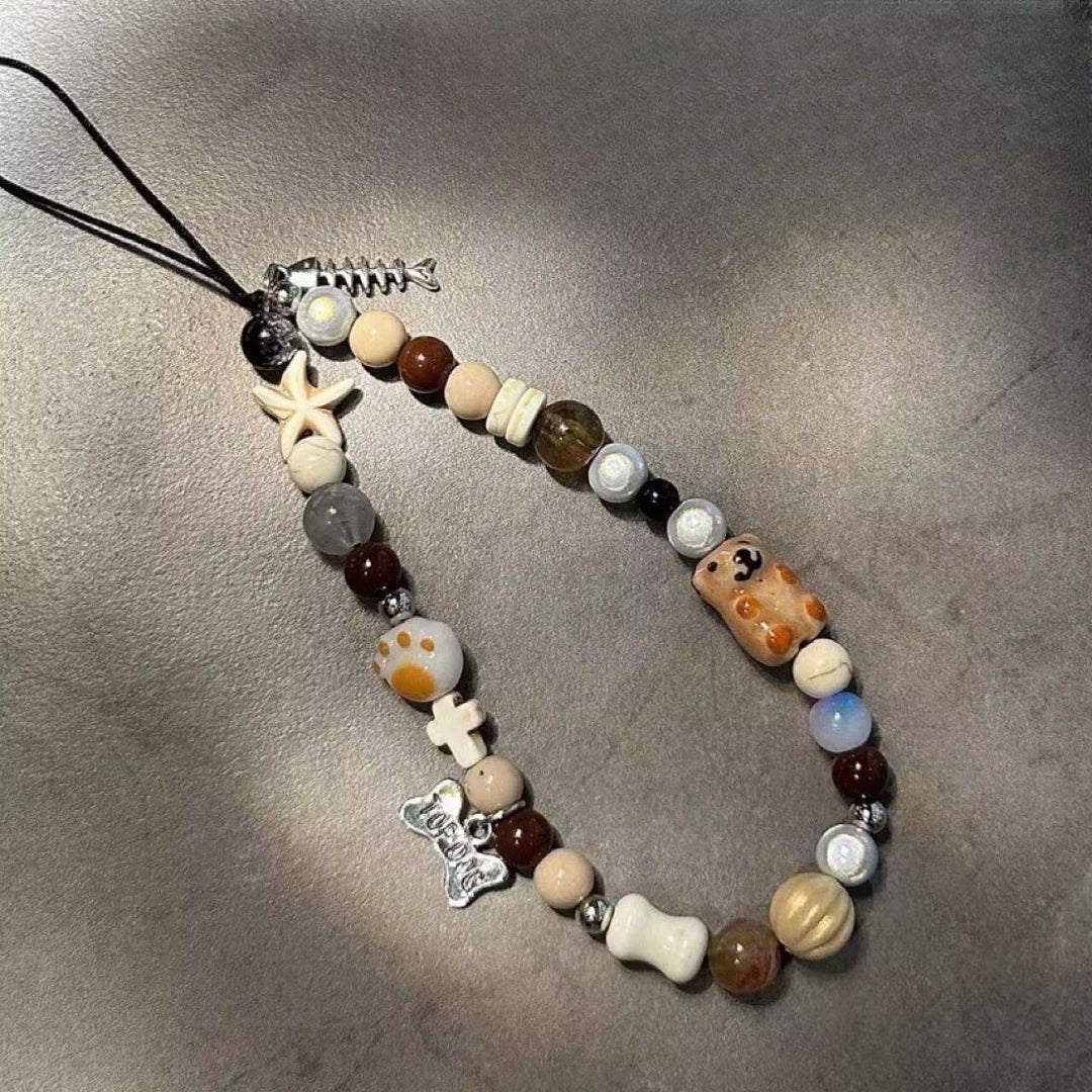 Handcrafted Animal-Themed Beaded Necklace Kalsten