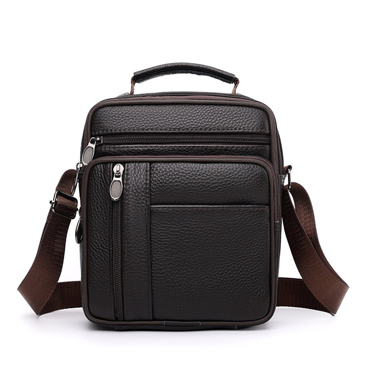 Sleek Multi-Pocket Crossbody Messenger Bag Kalsten