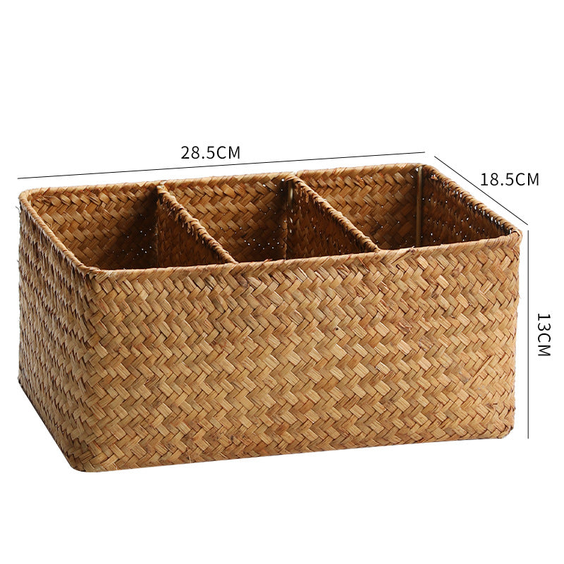Unisex Practical Storage Basket with Three Compartments Kalsten