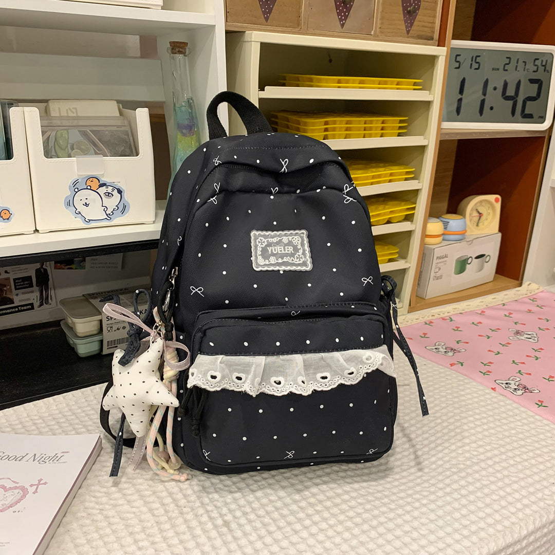 Adorable Polka Dot Backpack Kalsten