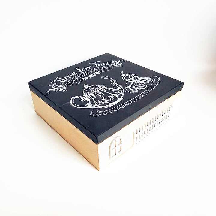 Decorative Wooden Tea Storage Box