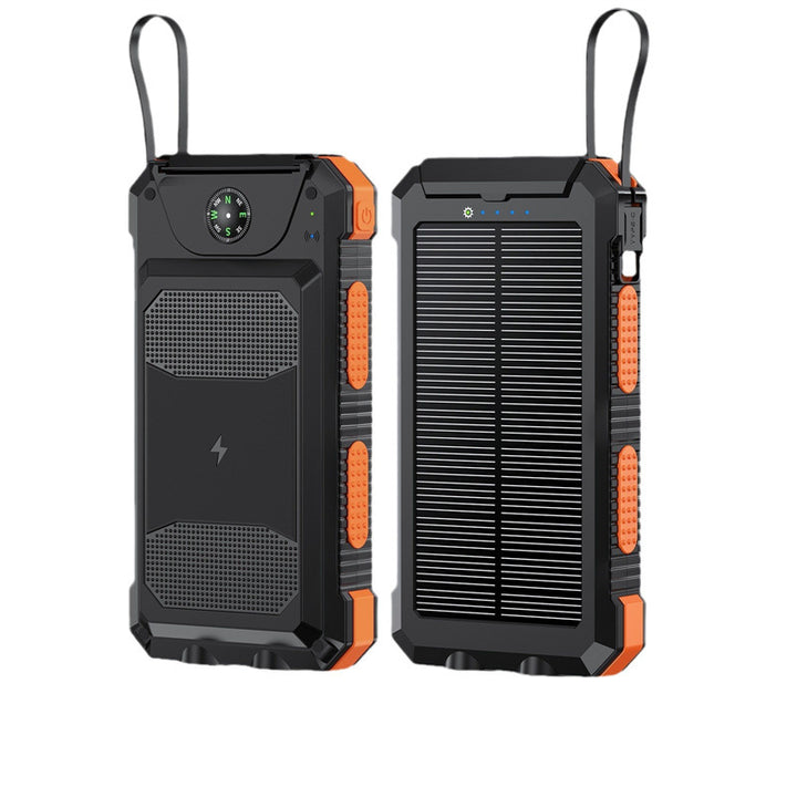 Waterproof Solar Power Bank with Built-in Compass Kalsten
