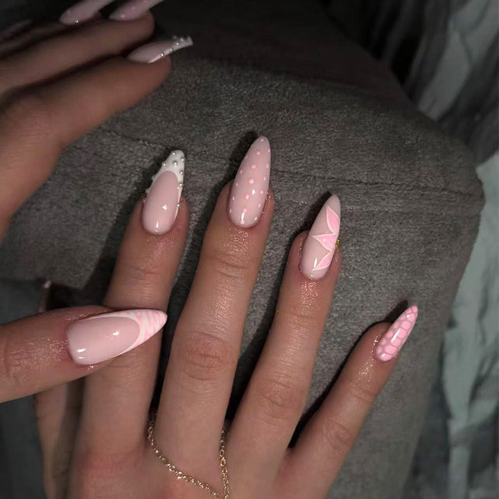 Creative Abstract Press-On Nail Set Kalsten