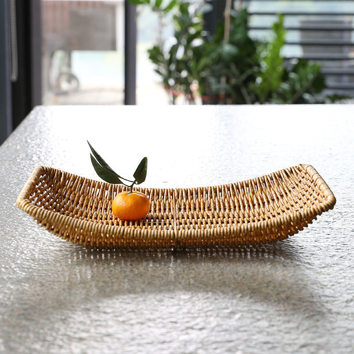 Gourmet Handmade Woven Serving Tray Kalsten