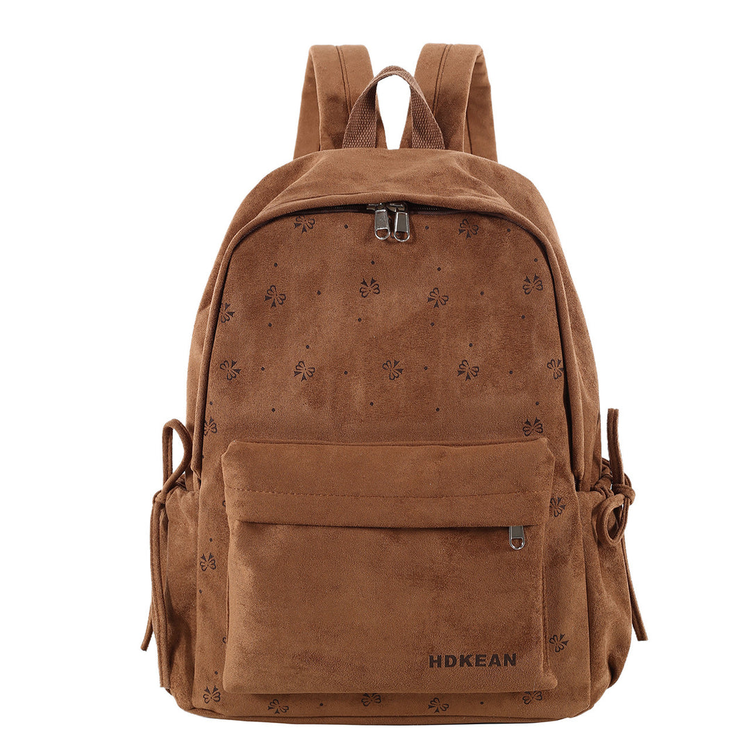Cozy Plush School Backpack Kalsten