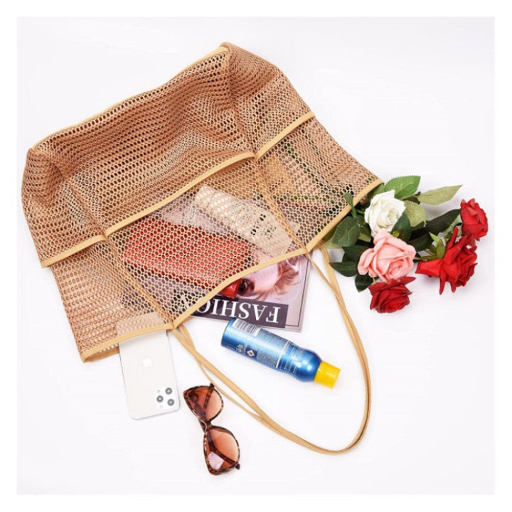 Practical Mesh Beach Bag Kalsten