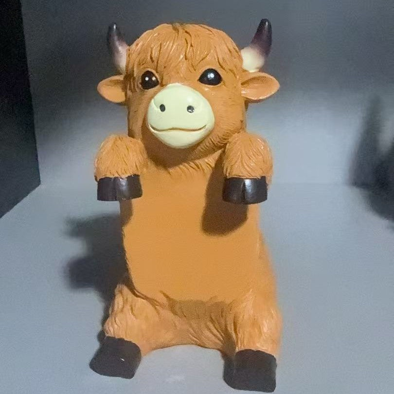 Adorable Cow Planter Holder Kalsten
