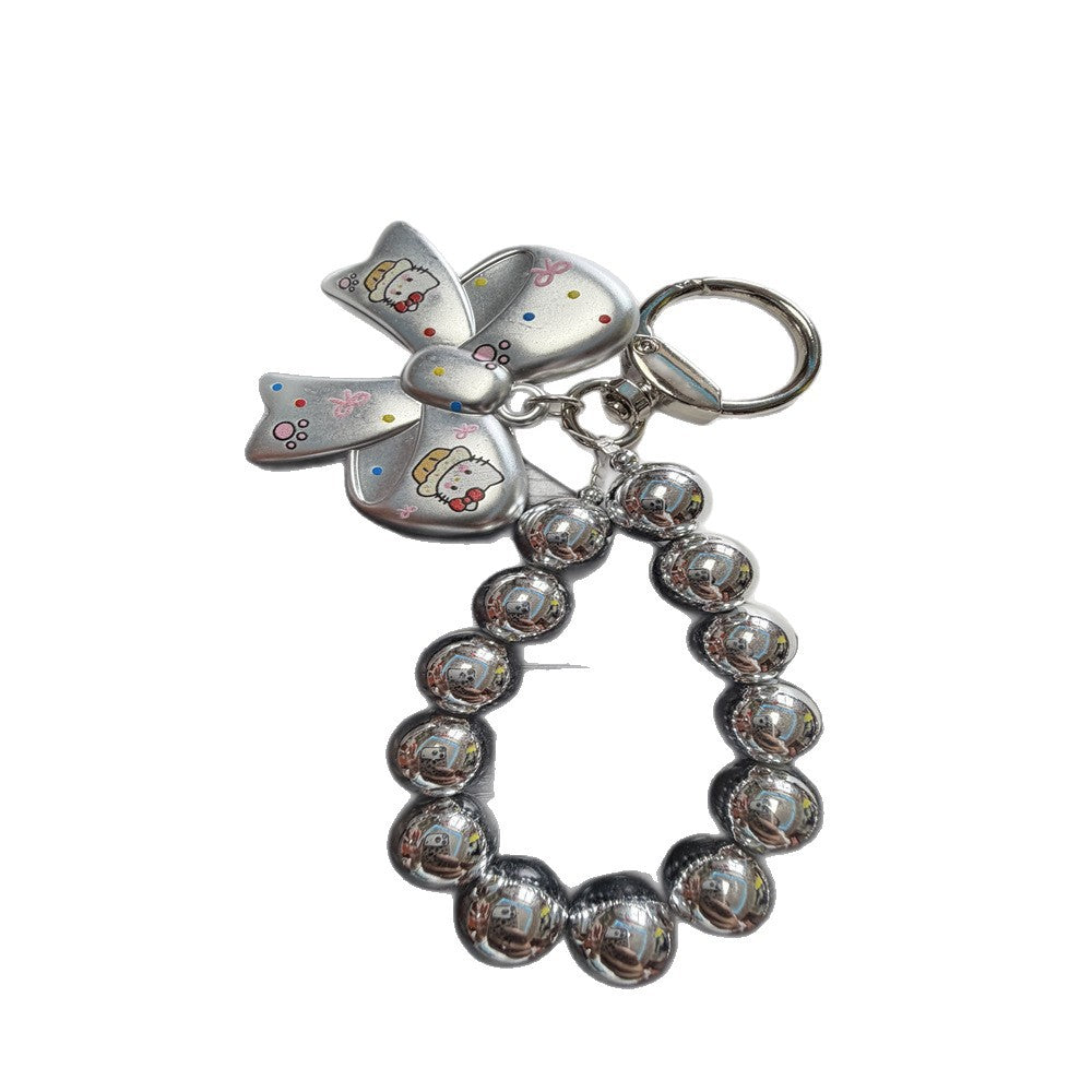 Playful Beaded Keychain Holder Kalsten