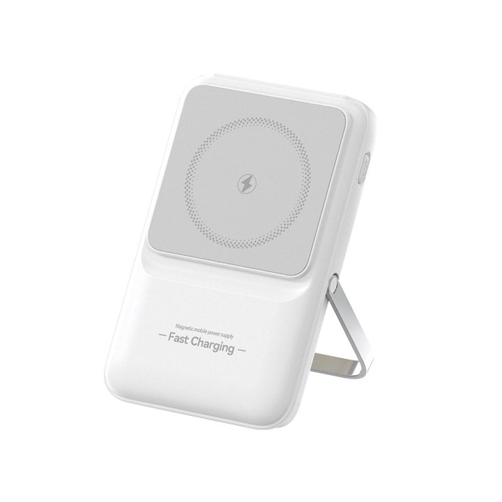 Portable power bank with magnetic charging technology and integrated cable management Kalsten