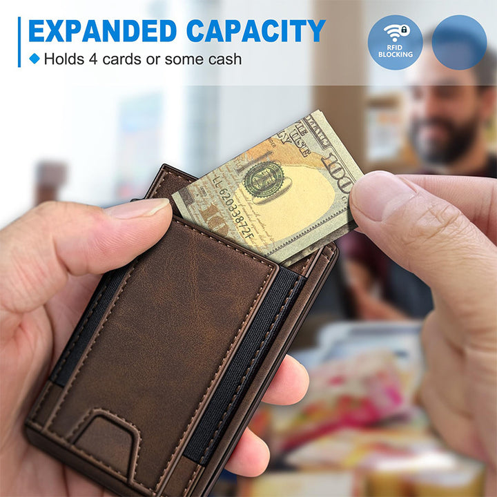 Compact Multi-Function Leather Wallet Kalsten