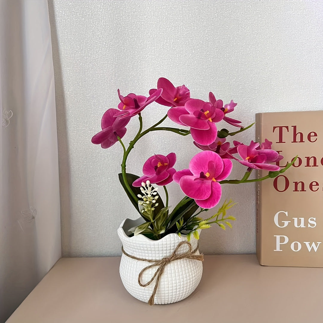 Decorative Artificial Orchid Arrangement 1790480695 for Home Decor