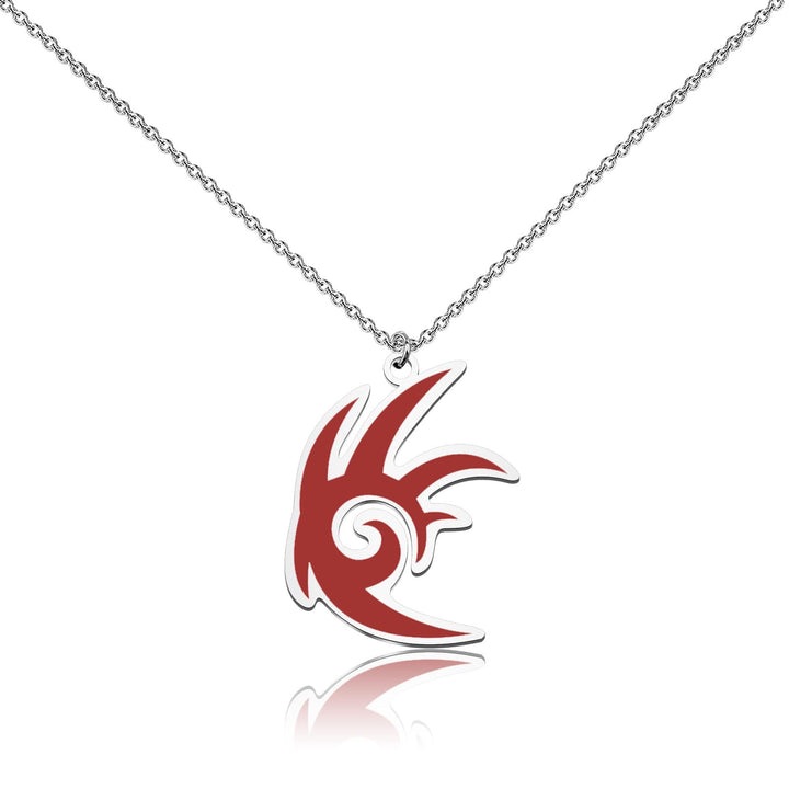 Artistic Swirl Pendant Necklace Kalsten