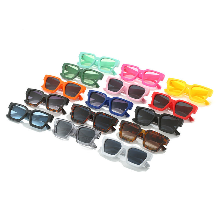 Bold Geometric Square Sunglasses Kalsten