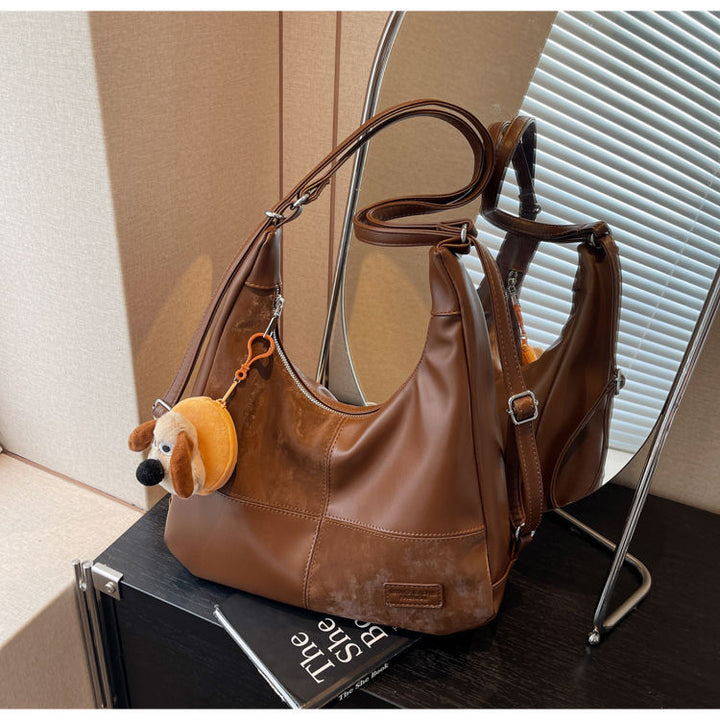 Casual Leather Hobo Bag Kalsten