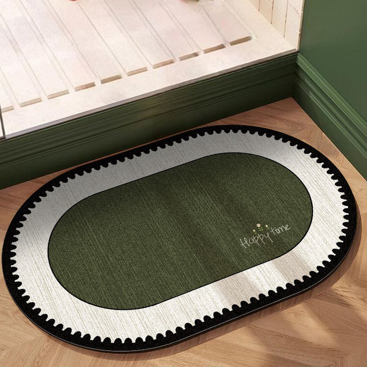 Soft Floral Bath Rug