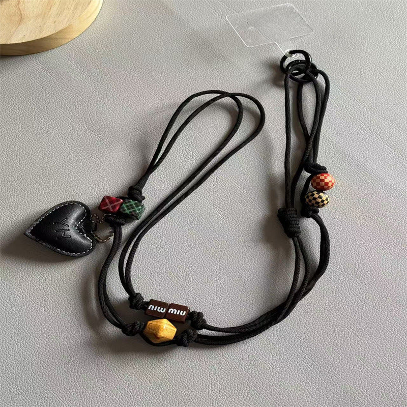 Handmade Heart Pendant Eyewear Lanyard Kalsten