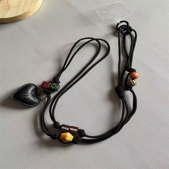 Handmade Heart Pendant Eyewear Lanyard Kalsten