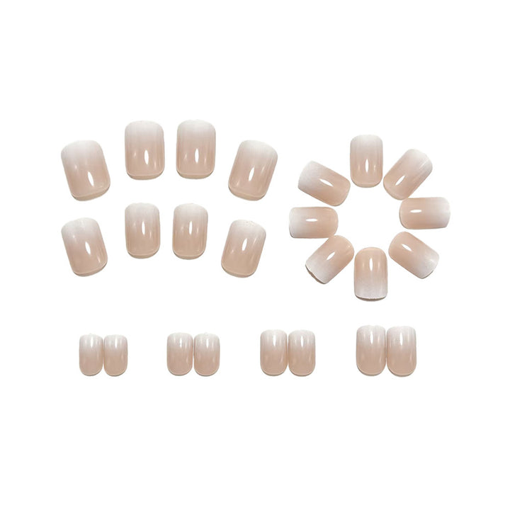 Artificial nails in modern ombre look Kalsten