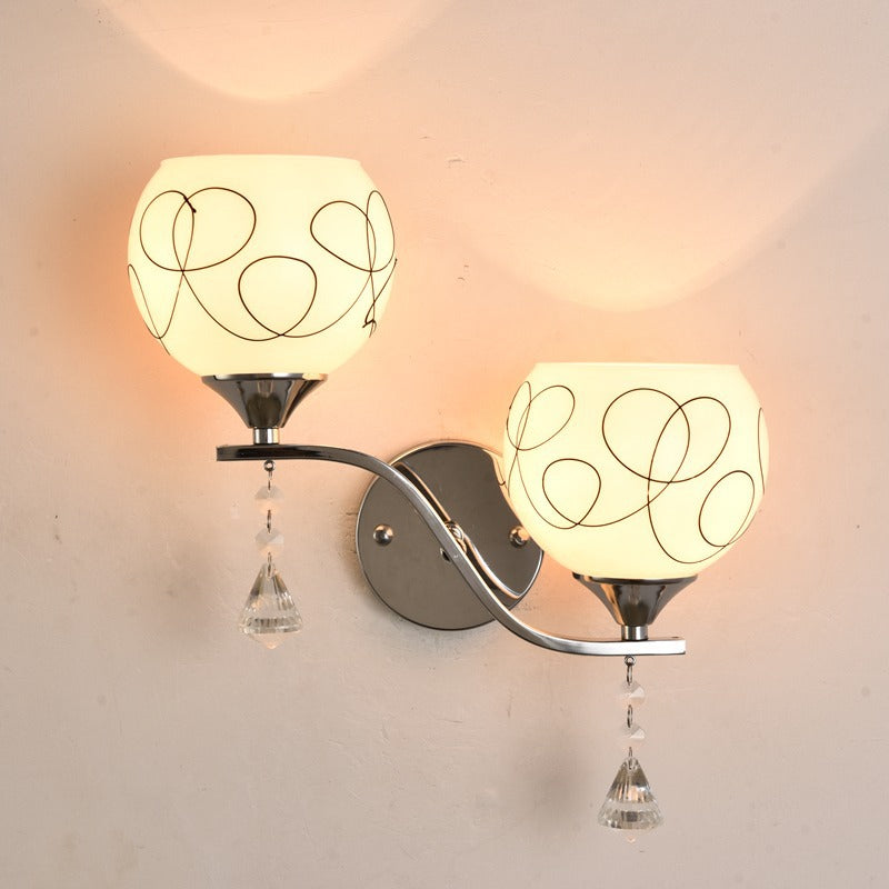 Modern Elegant Dual-Bulb Wall Sconce