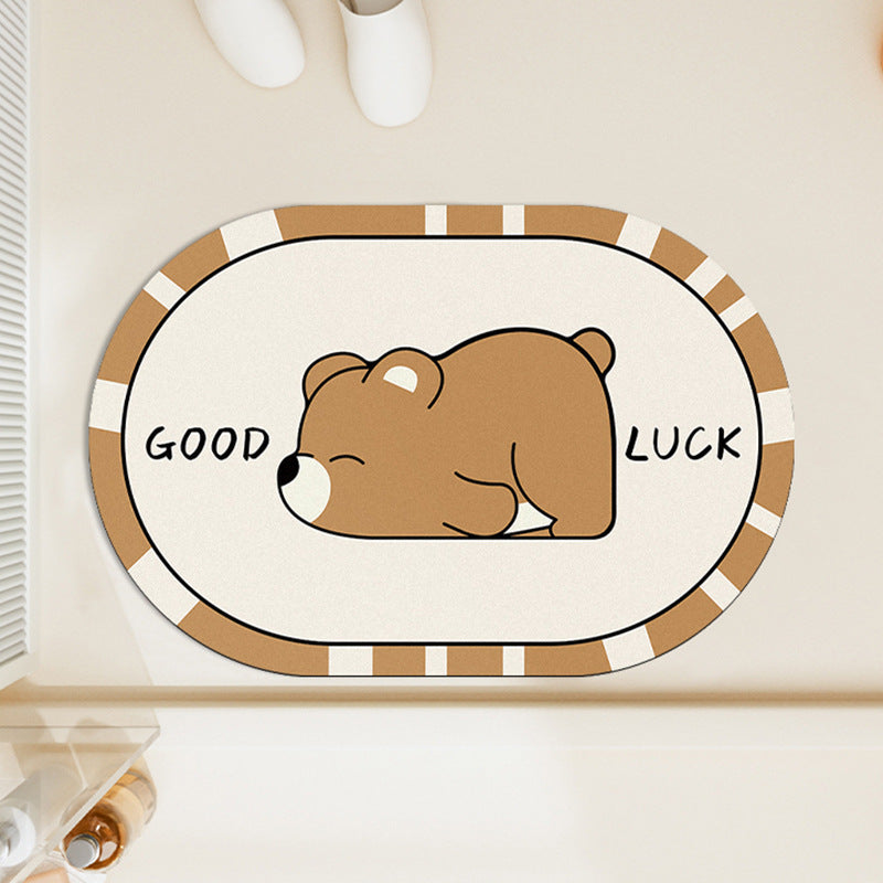 Cute Bear-Themed Area Rug