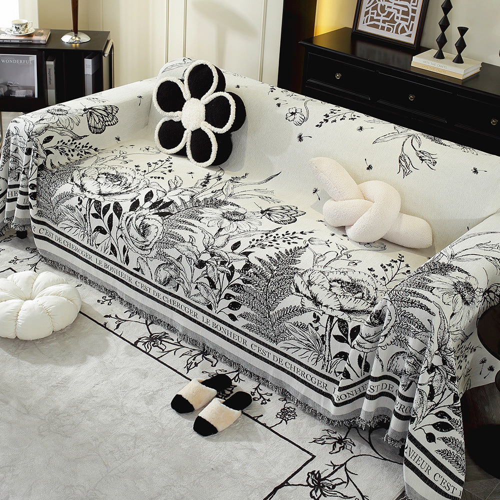 Artistic Abstract Throw Blanket