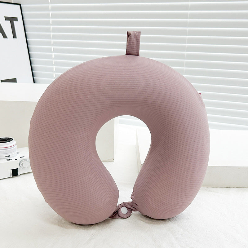 Unisex Travel Pillow with ergonomic design and breathable cover Kalsten