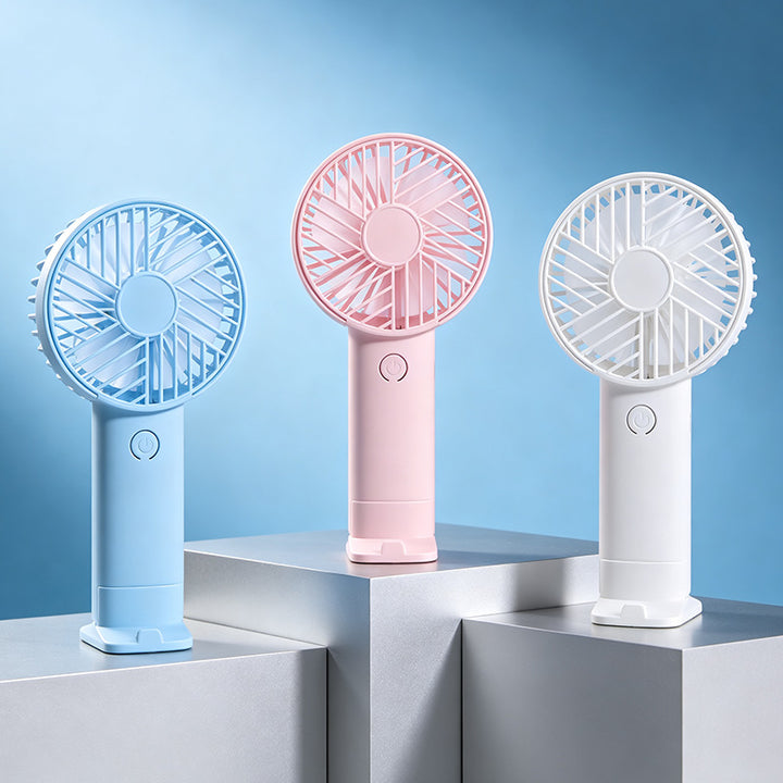Portable Usb Hand Fan with Cute Animal Face and Multiple Speed Control Kalsten