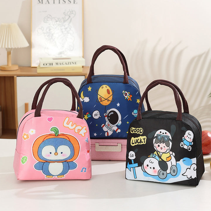 Cartoon-Themed Insulated Lunch Bag Kalsten
