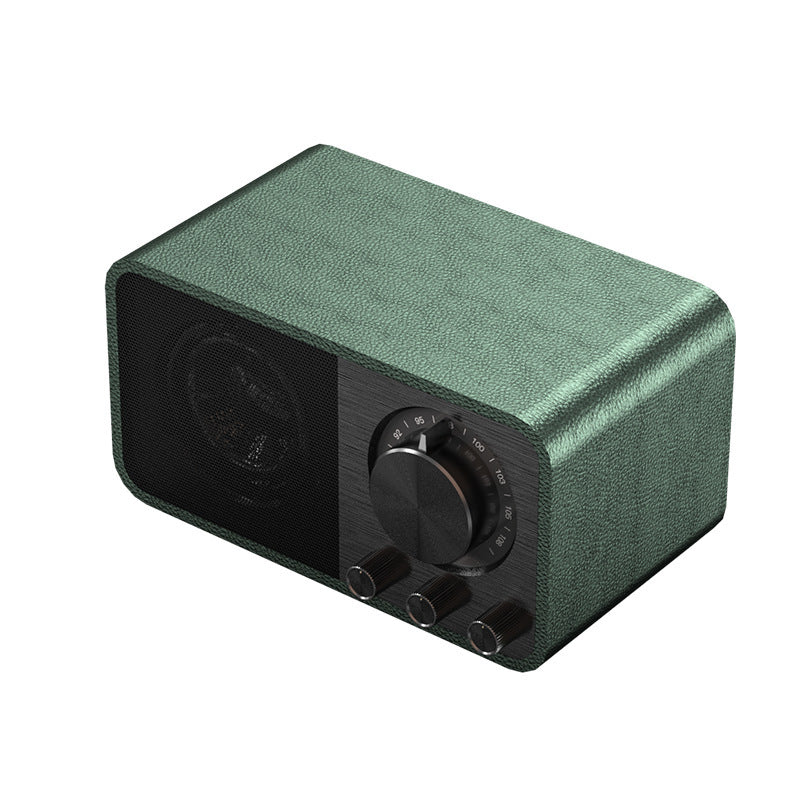 Vintage-Inspired Bluetooth Speaker