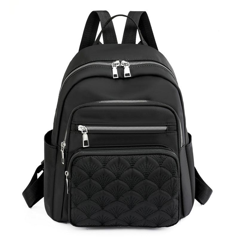 Quilted Multi-Pocket Backpack Kalsten