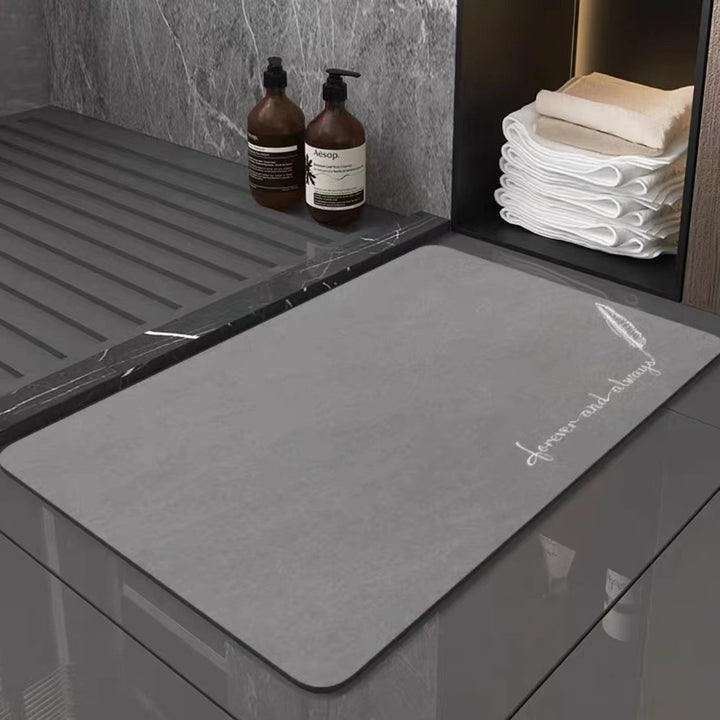 Elegant Oval Welcome Mat
