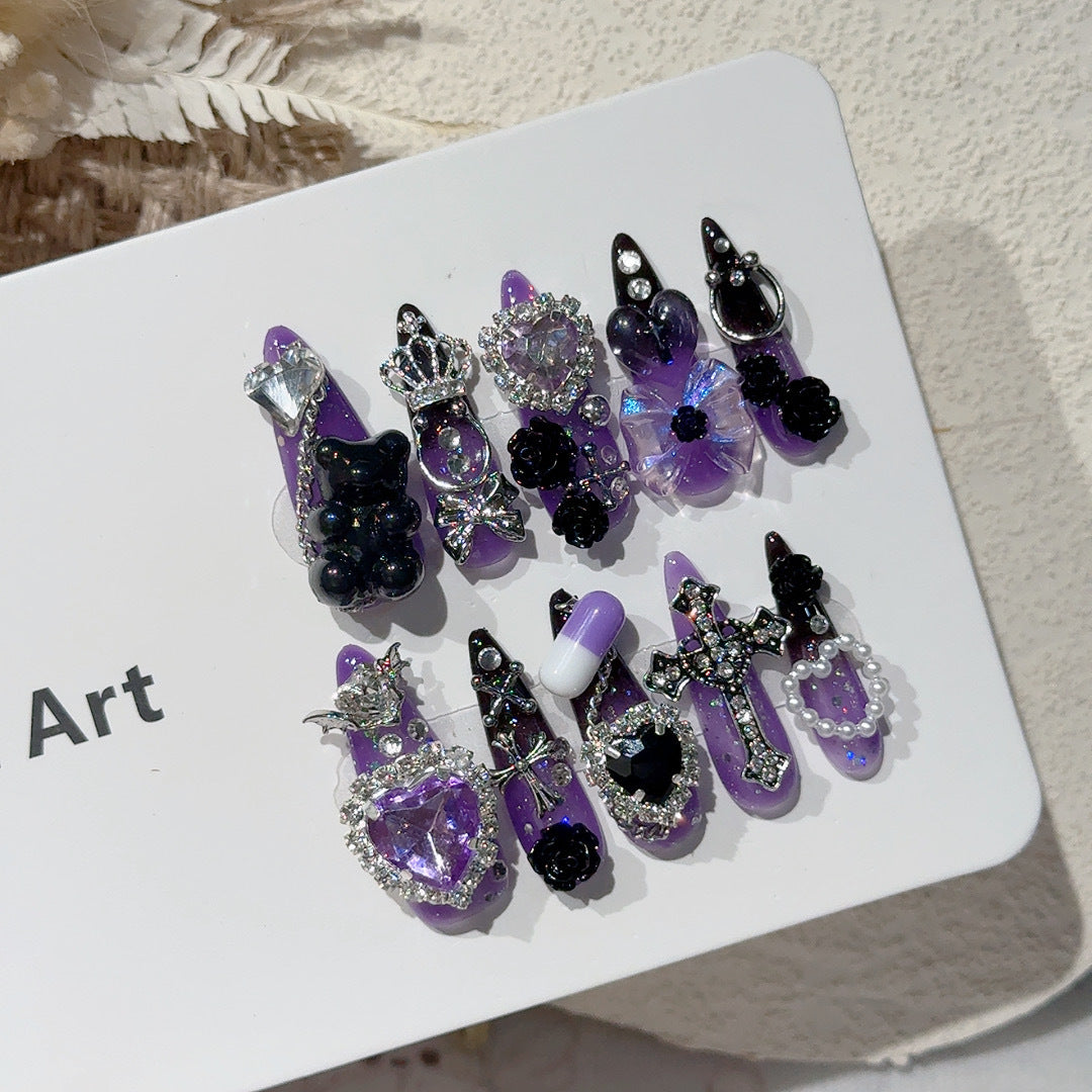 Premium Decorative Gothic Nail Art Set