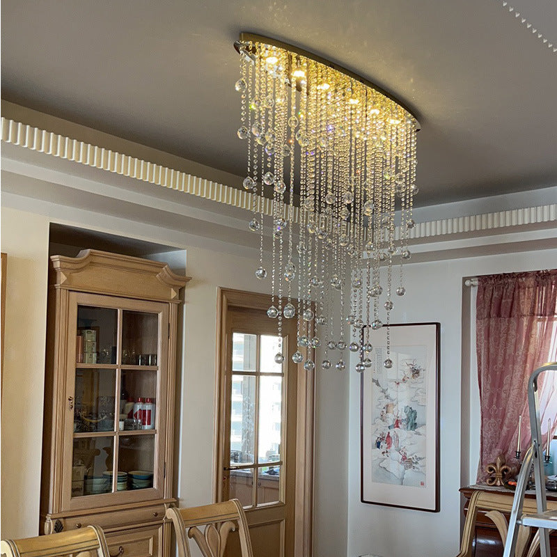 Crystal Rainfall Chandelier