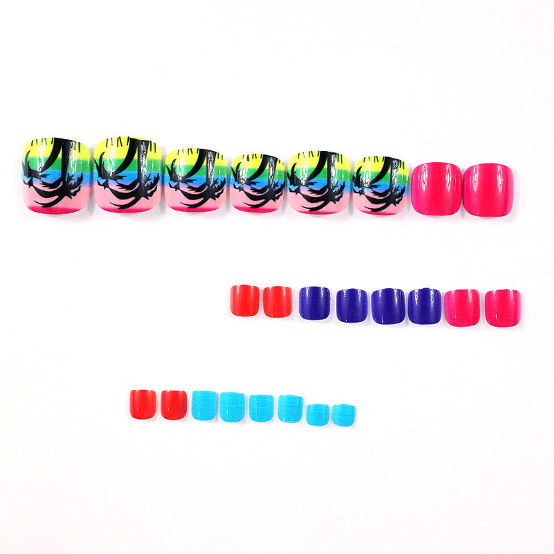 Artistic Vibrant Nail Art Kalsten