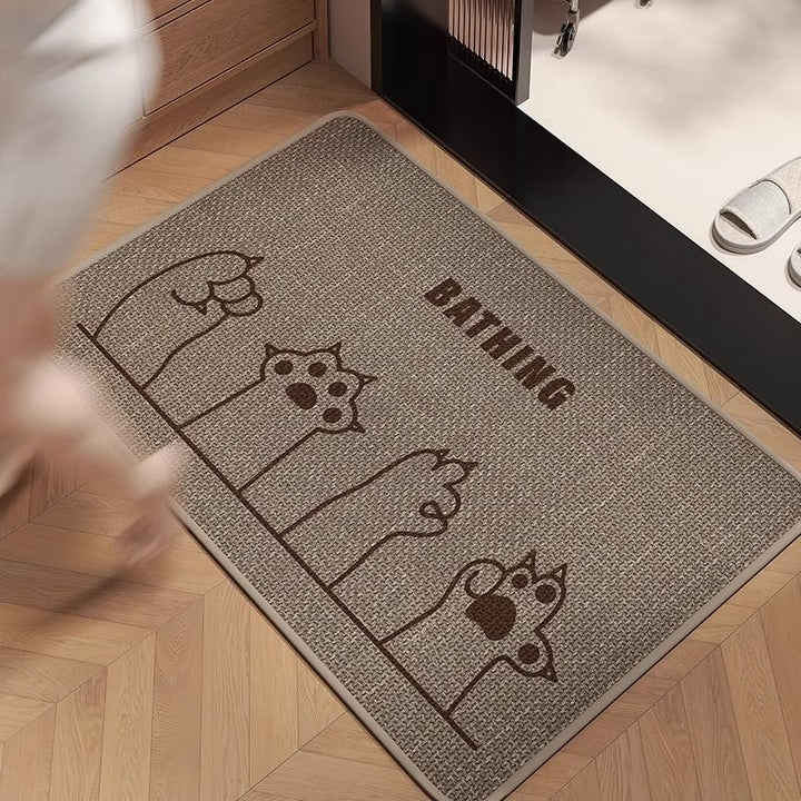 Fun-Themed Bath Mat