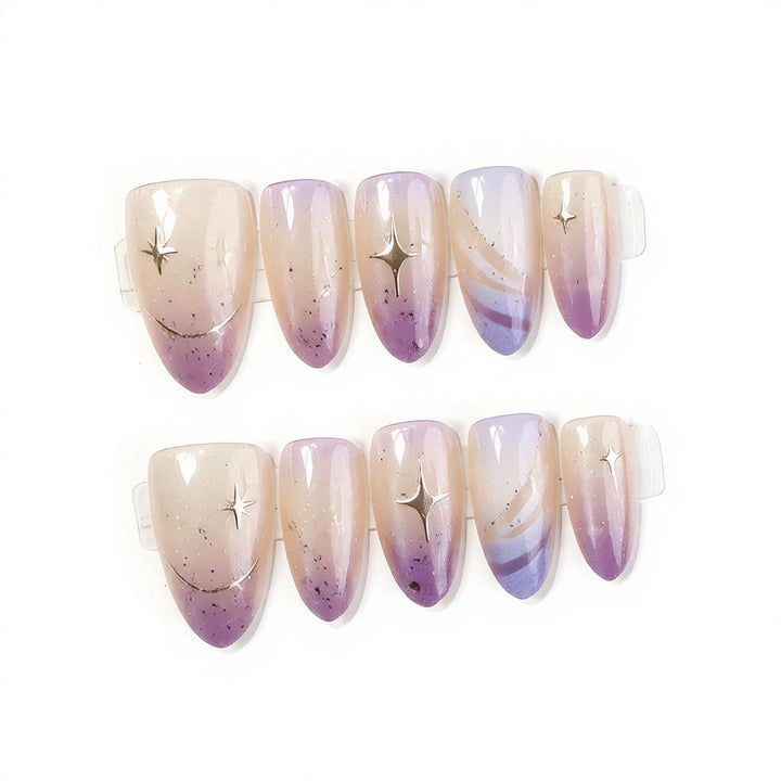 Artistic Ombre Press-On Nail Set Kalsten