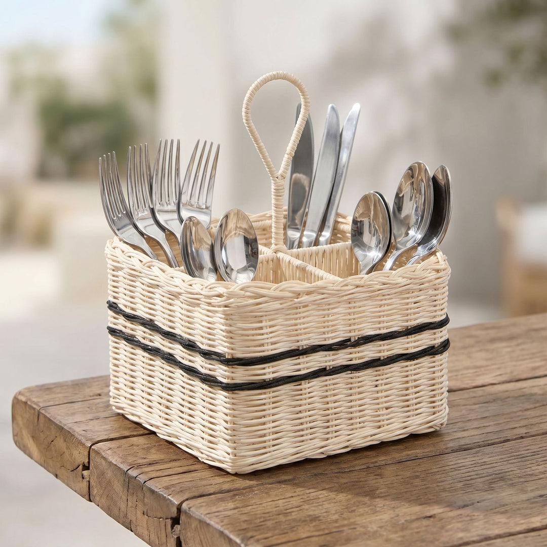 Practical storage basket with compartments Kalsten