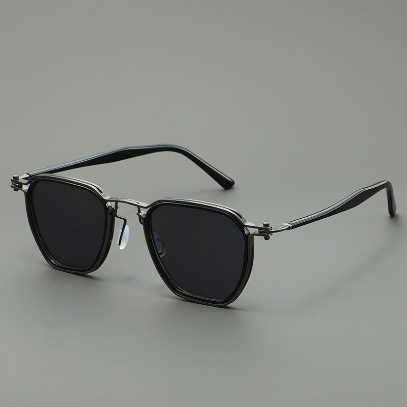Men's Polarized Geometric Sunglasses Kalsten