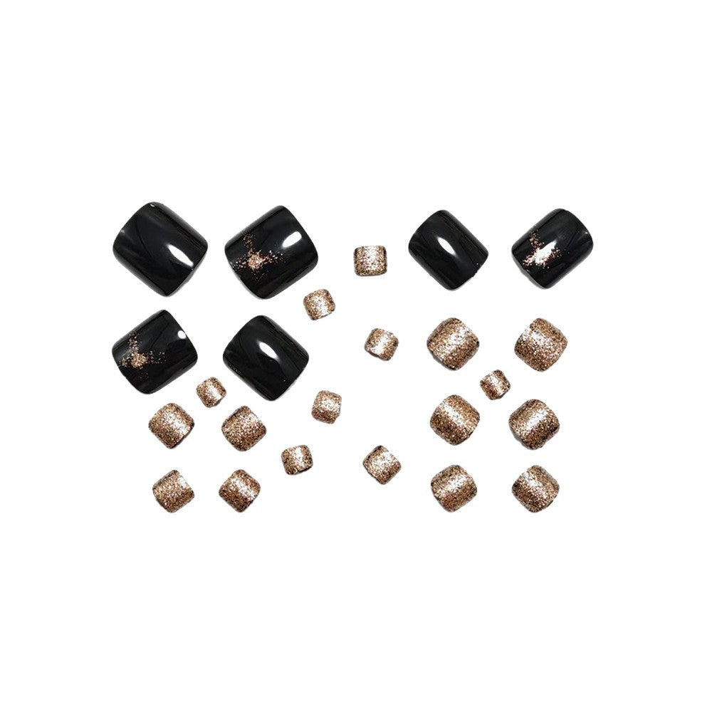 Artificial Nail Set with Glitter Accents Kalsten