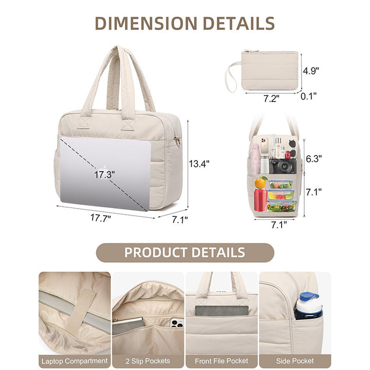 Insulated Lunchbox Bag with Separate Storage Compartment Kalsten