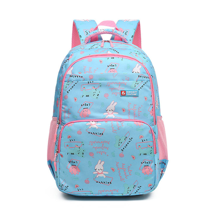 Playful Cartoon Animal-Themed Backpack