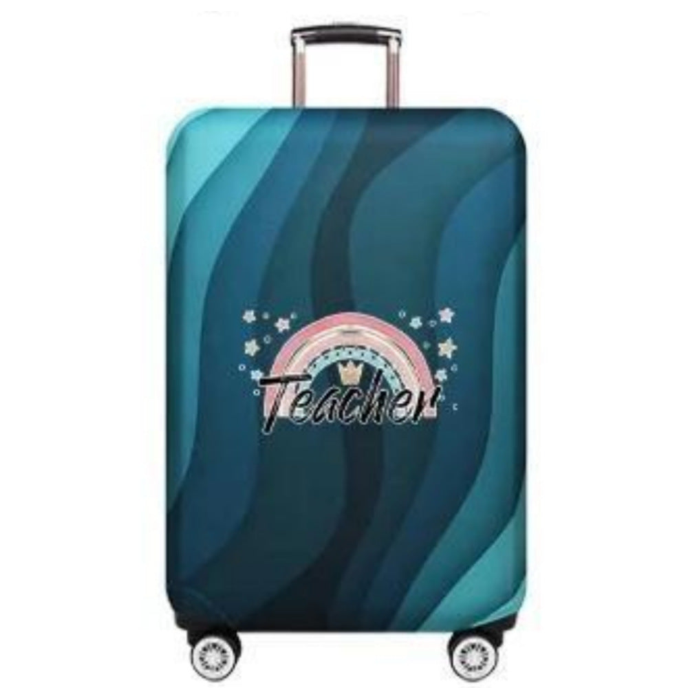 Women's Hard Shell Suitcase with Creative Teacher Design Kalsten