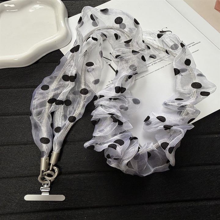 Decorative Crystal-Accented Eyewear Lanyard Kalsten