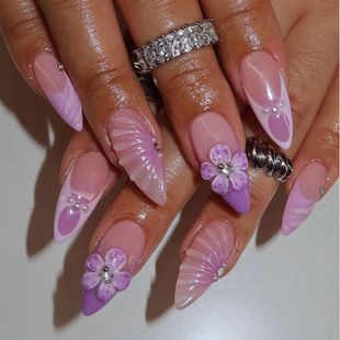 Elegant Gel Nail Art Extensions Kalsten