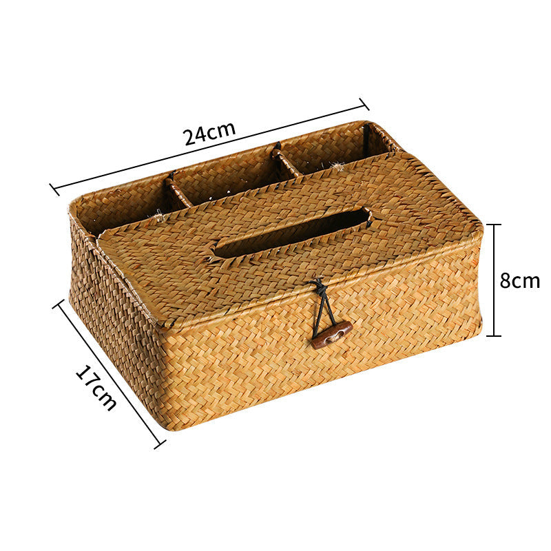 Artisan Woven Storage Box with Dividers Kalsten