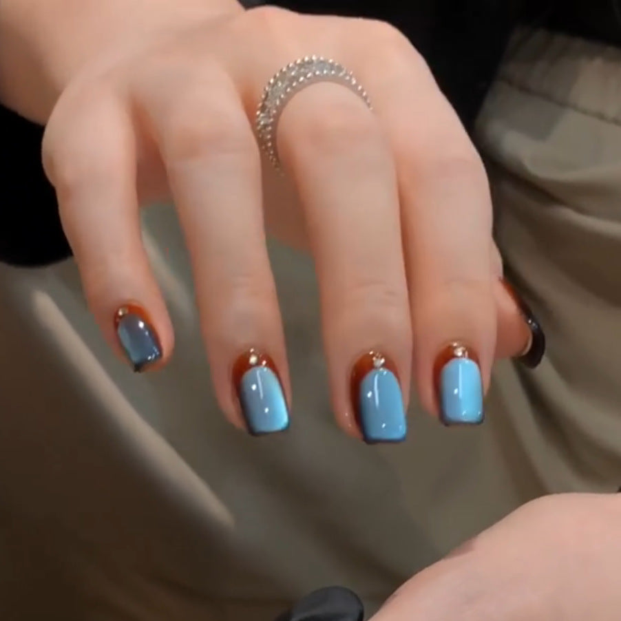 Creative Nail Tips with Shine Effects Kalsten